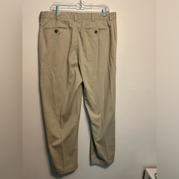 Men’s Dress Pants. LL Bean. Size 36/30. Khaki - Picture 5 of 6